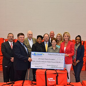 American Heart Association Presents Six Houston-Area School Districts With CPR In Schools Training Kits™